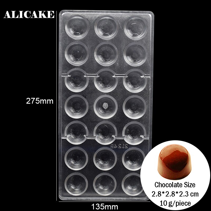 3D Polycarbonaat Chocolade Bar Mallen Plastic Pudding Lade Voor Bakkerij Bakken Gebak Maken Gereedschap Chocolade Vorm Bakvormen Mallen: 122