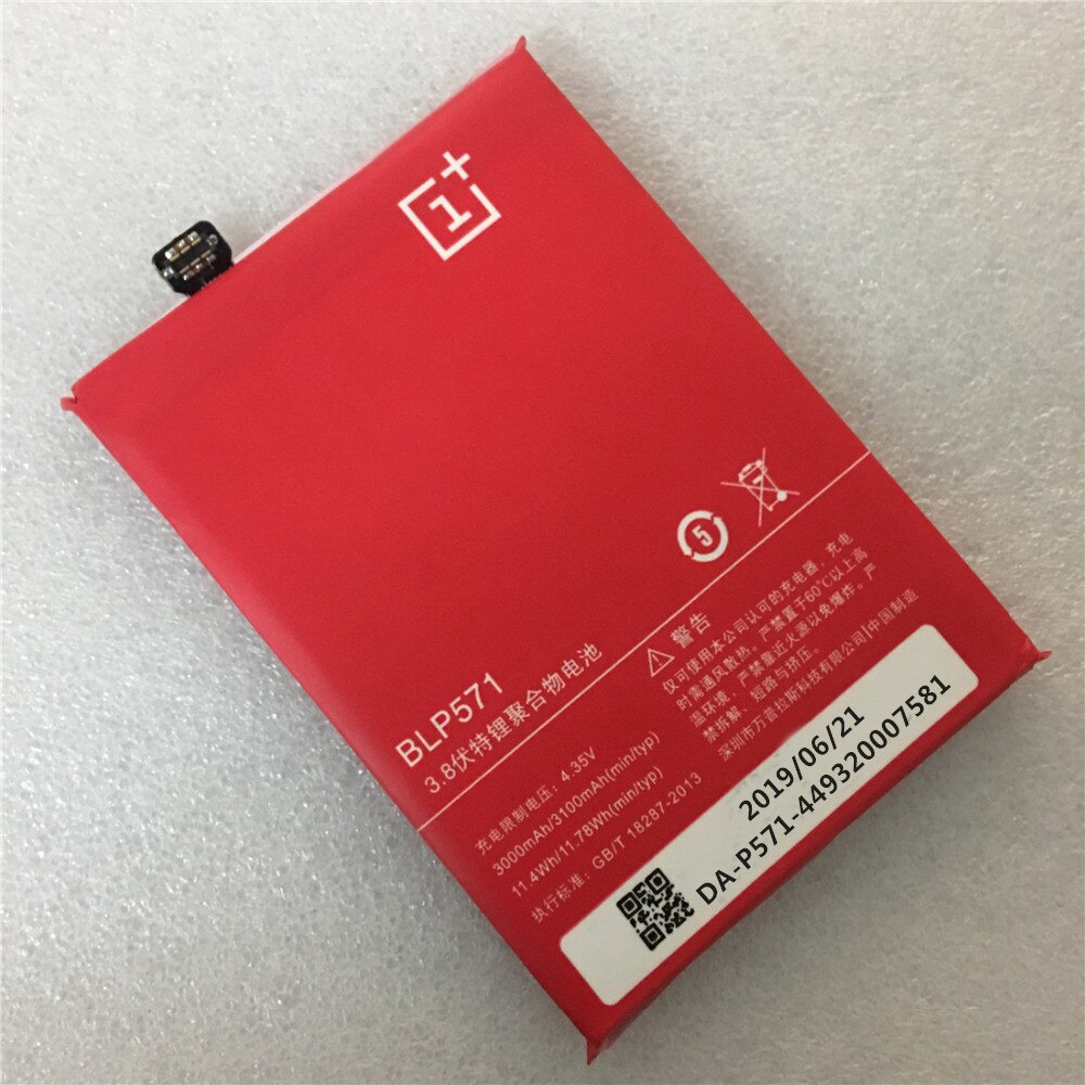 3.8V tworzenia kopii zapasowych 3000mAh BLP571 bateria robić OPPO dla Oneplus jeden 1 + jeden plus Oneplus jeden plus 64GB 16GB baterii