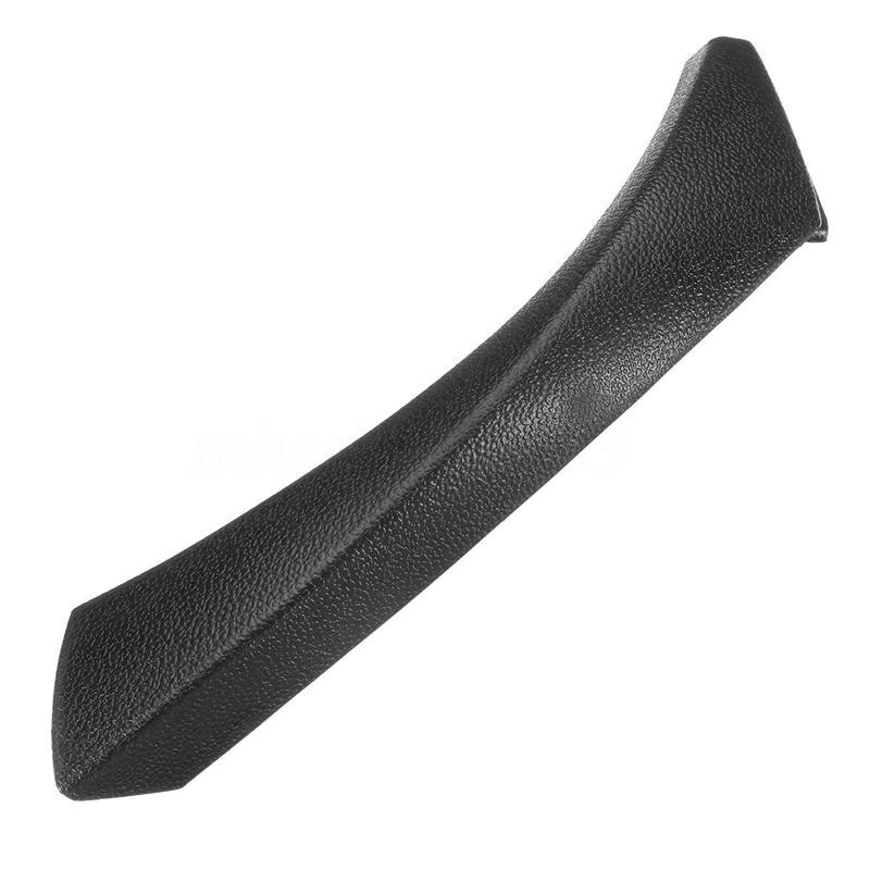 Manija de Panel de puerta interior lateral derecho, embellecedor exterior, para BMW Serie 3, E90, E91, E92, E93, negro