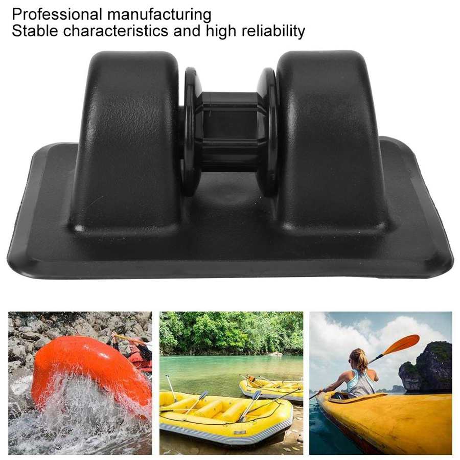 1Pc Kajak Opblaasbare Boot Anker Touw Gesp Houder Anker Pvc Tie Off Patch Wiel Anker Rij Roller Voor Roeien boot Kajak