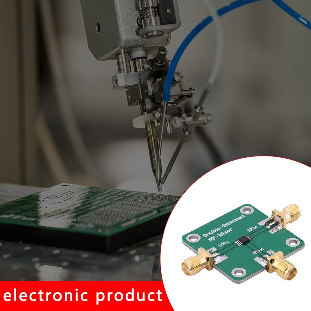Microwave Radio Frequency RF Double Balance Mixer RFin=1.5-4.5GHz RFout=DC-1.5GHz LO=312 Standard SMA Female Connectors
