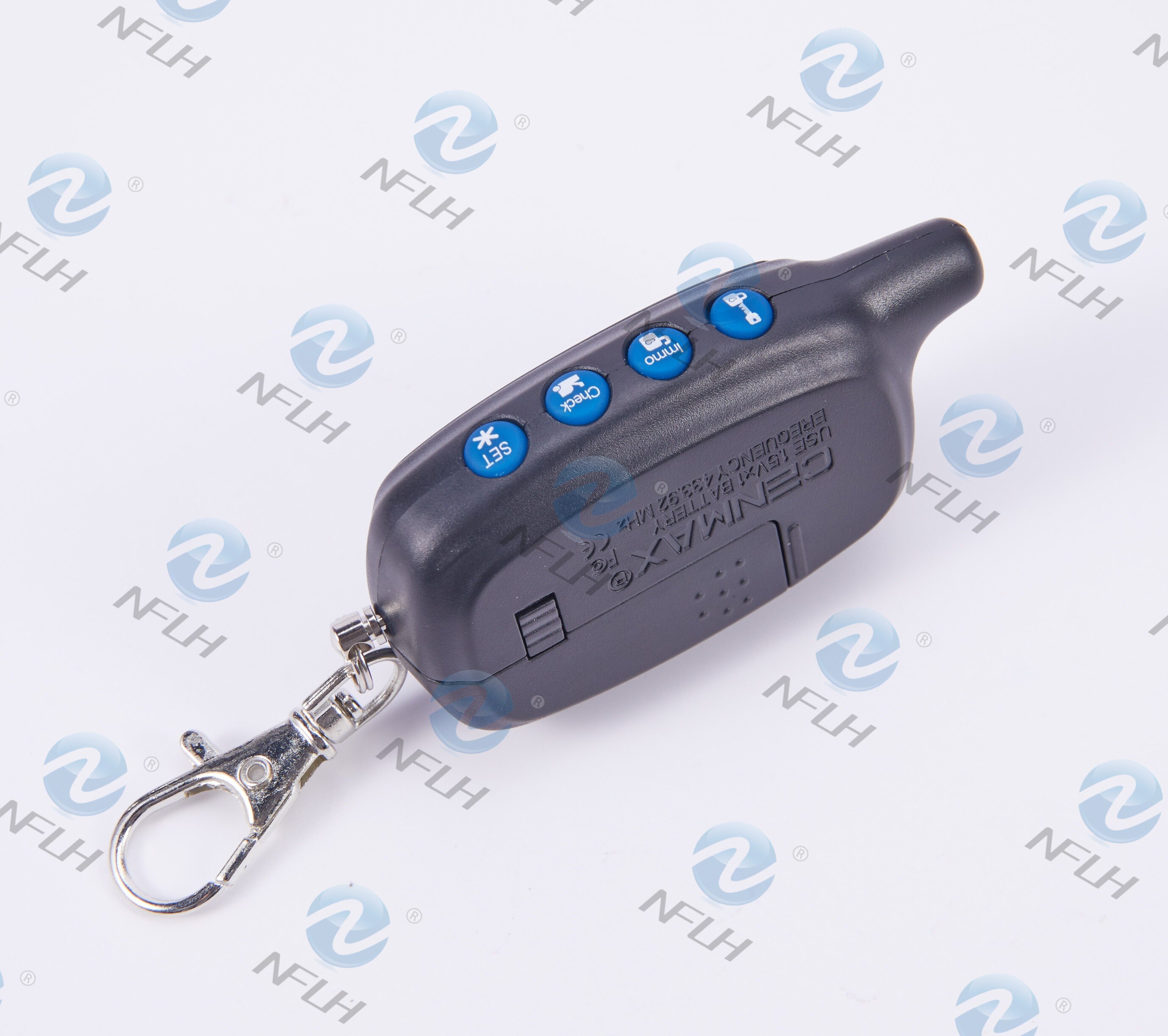 CENMAX-mando a distancia LCD para coche, Control remoto de 2 vías, alarma, ST-7A, ruso, para CENMAX ST7A 7A