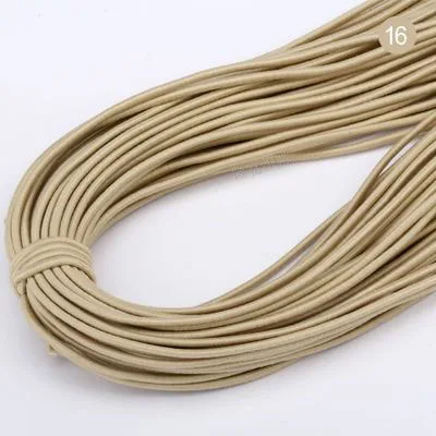 2Mm Kleurrijke Hoge Ronde Elastische Band Ronde Elastische Touw Rubber Band Elastische Lijn Diy Naaien Accessoires 5meter: Laser Bright / 1m
