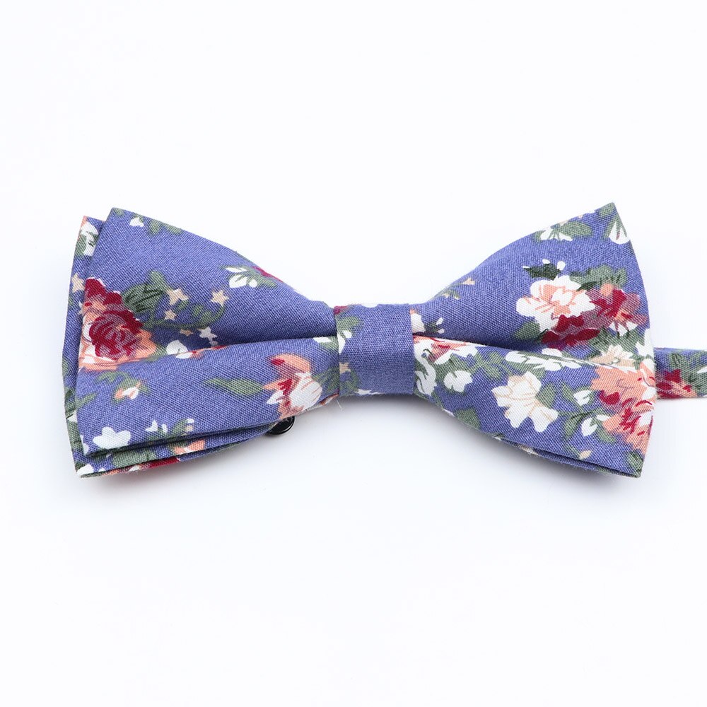 Kleurrijke Bloemen Strikjes Mode Katoen Print Bowtie Stropdassen Voor Mannen Wedding Party Pakken Gravata Vlinder Sjaaldassen