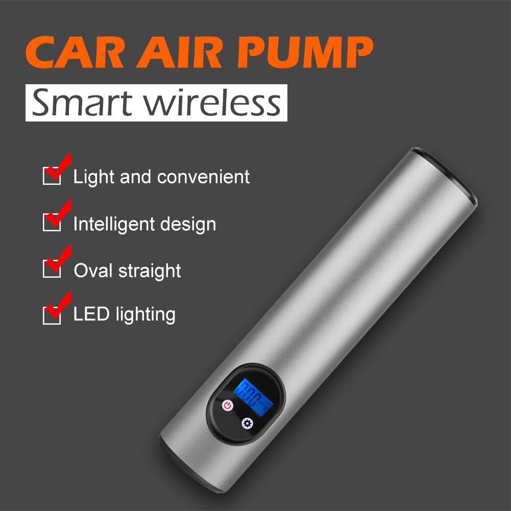 Classic 12V 150PSI Handheld Tire Inflator Air Compressor Tyre Pump for Car Bike Ball Car Automobile Supplies Accessaries