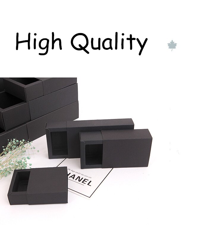 10 Pcs box package with clear pvc window candy favors arts&krafts display package box