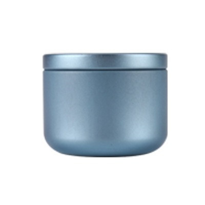 Mini caja de almacenamiento de Metal para té, latas de café en polvo selladas, latas pequeñas de viaje, envases de lata, caja de embalaje de té: blue