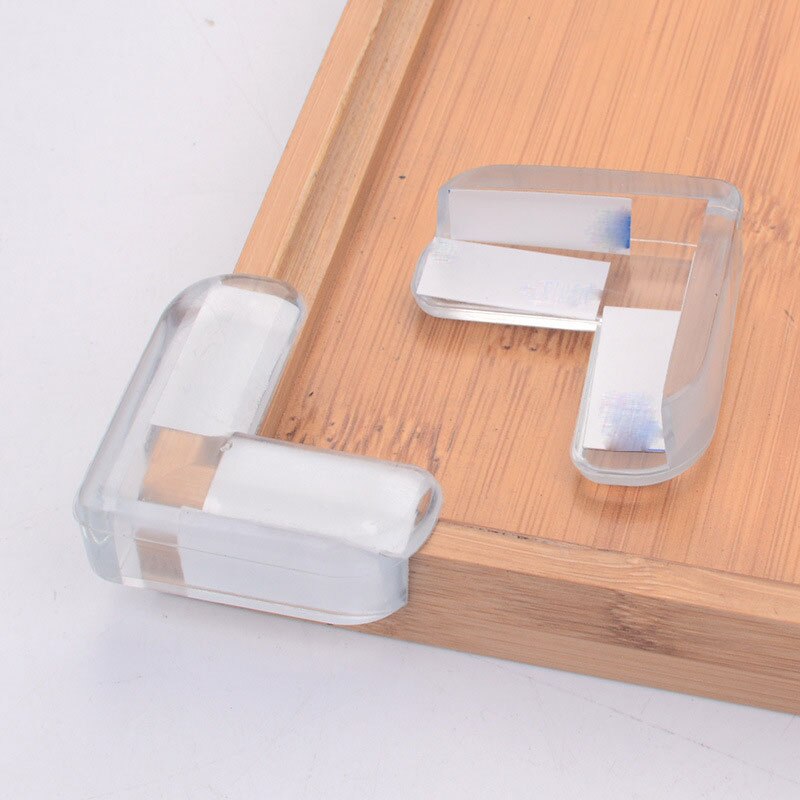 10Pcs Baby Silicone Veiligheid Protector Tafel Hoek Bescherming Van Kinderen Anticollision Edge Hoeken Guards Cover Voor Kid