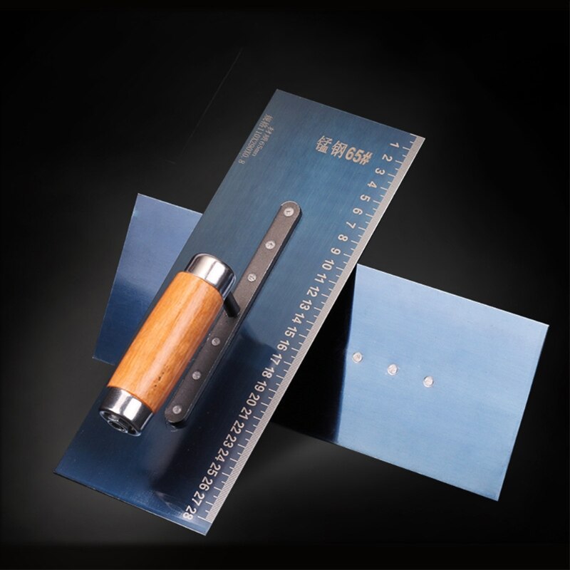 Metal Scale Plastering Trowel Great for Wall Floor Plastering Troweling Home Improvement Trowel 28x11x11.5/28x10x11cm G32A