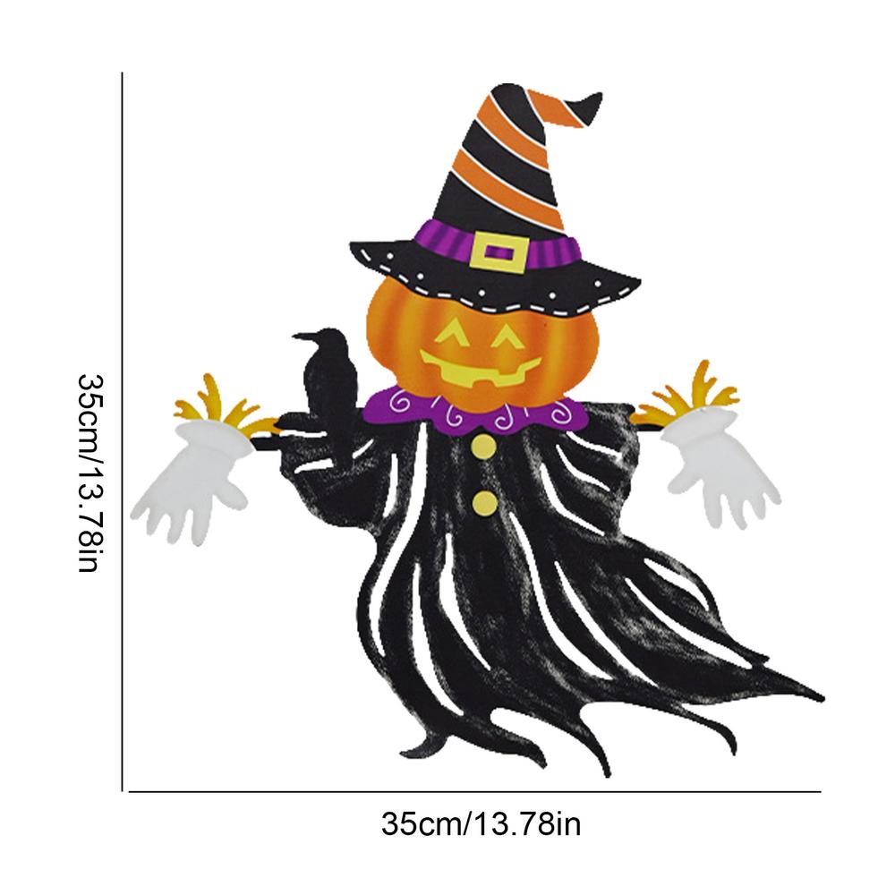Halloween zombie muurdecoratie, halloween horror pompoen sculptuur, schedel bord, muurdecoratie voor thuis.: Rood