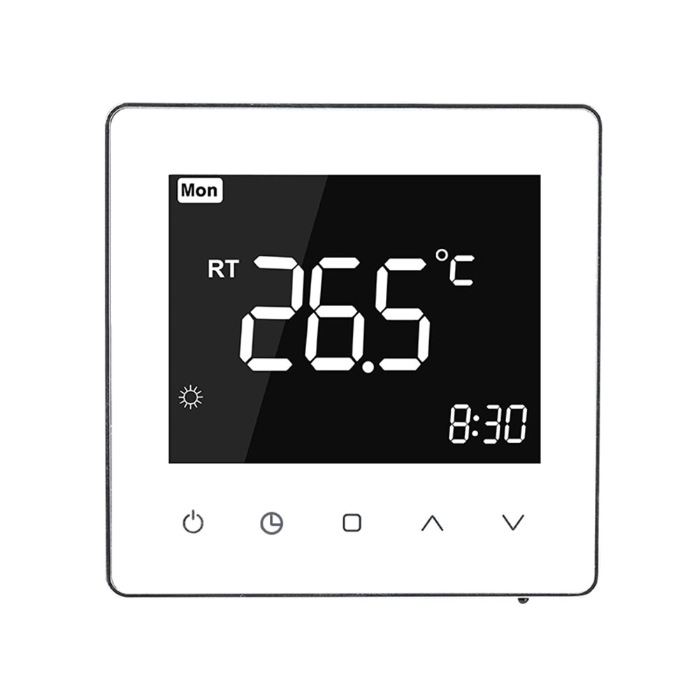 WiFi Smart Thermostat,LCD Touch Screen Temperature Controller, Digital 7 Days Programmable Manual Home Thermostat for Home