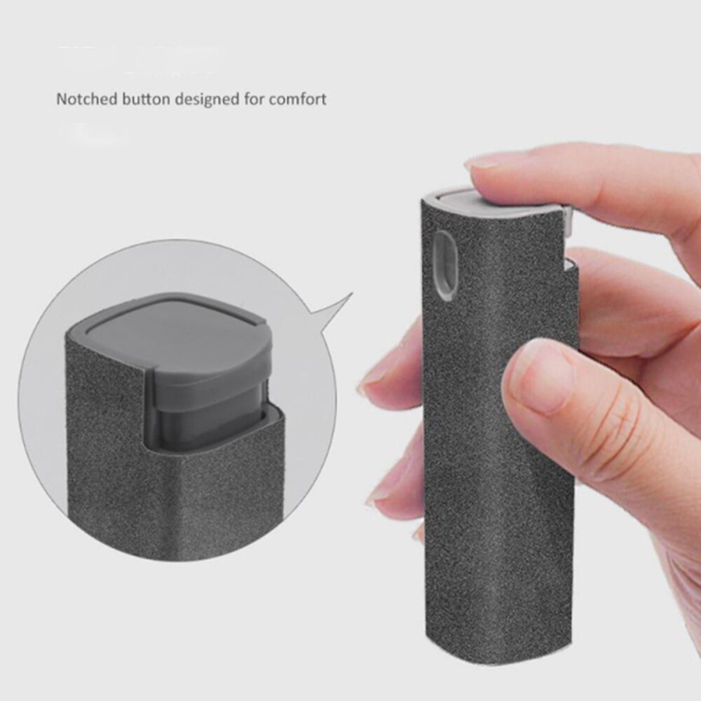 Portable Phone Screen Cleaner Microfiber Cloth Set Cleaning Computer Screen Cleaner 2 In 1