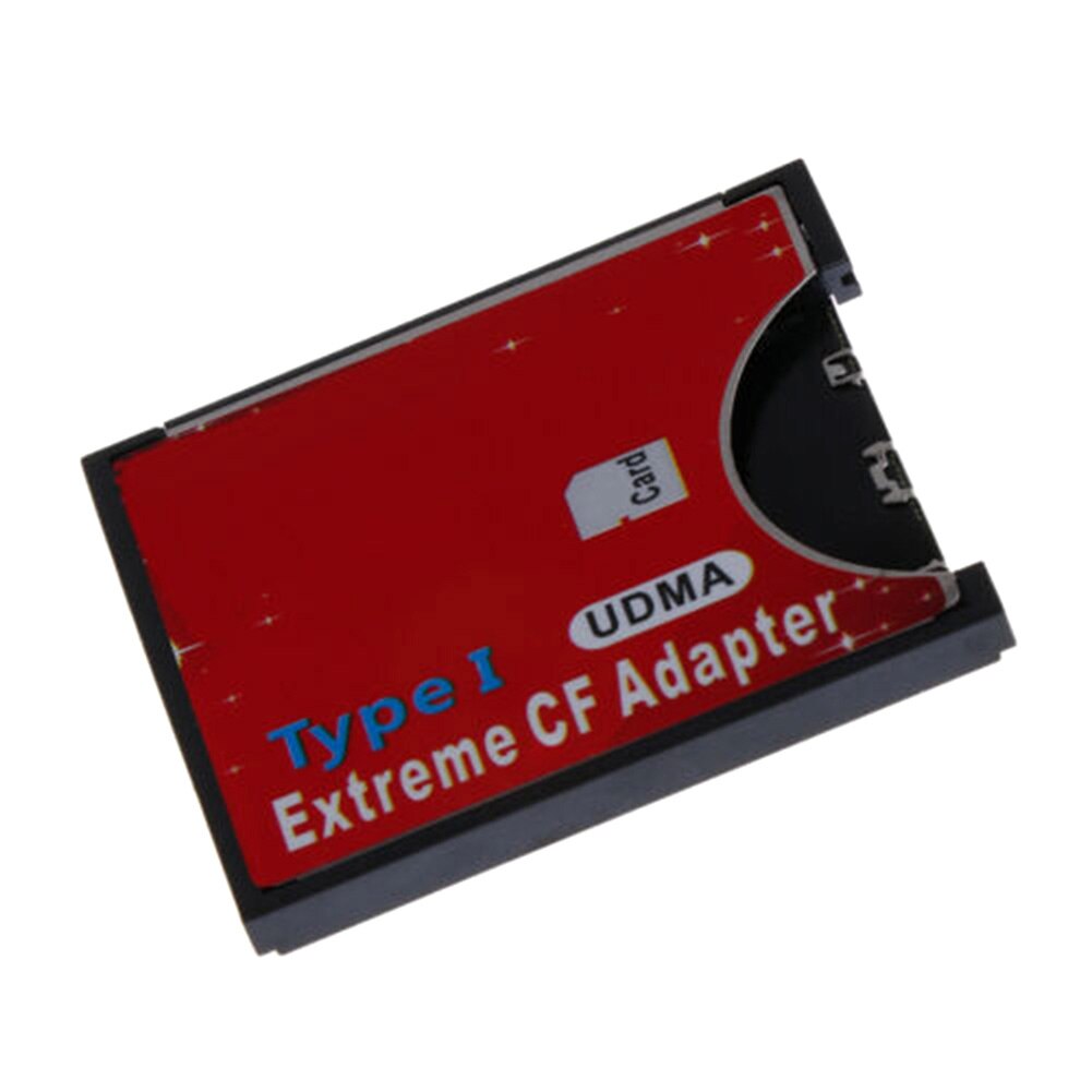 Adaptador de tarjeta S D CF inalámbrico WiFi S D MMC S DHC S DXC ranura a CF Tipo I UDMA adaptador de tarjeta de memoria Flash compacta CF para cámara SLR