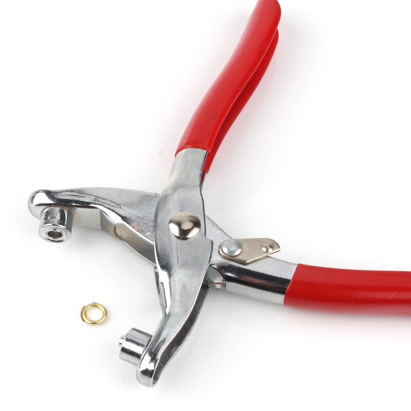 Outil De Poinçonnage Pour œillets 2 Mm - Poinçon Creux En Acier, Poignée Ergonomique, Pour Cuir Et Tissu - 2