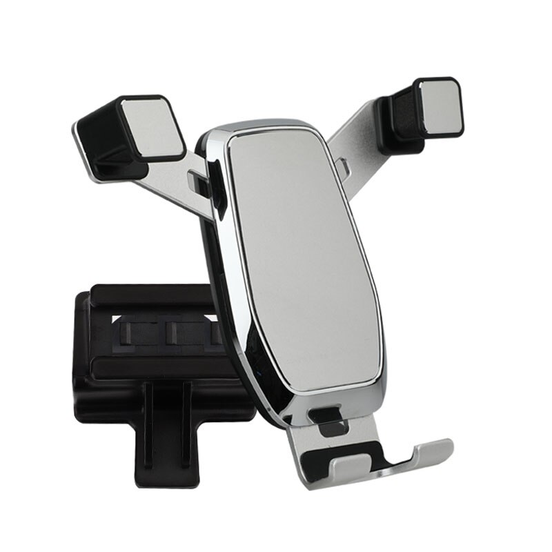 Auto Telefoon Houder Auto Mount Intelligente Infrarood Voor Air Vent Mount Voor Geely Binyue Binrui Smart Charger Draadloze: Silver B