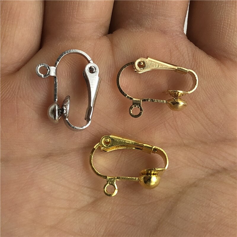 JunKang-pendientes sin clip perforado, joyería de , fabricación de joyas hipoalergénicas hechas a mano, accesorios al por mayor