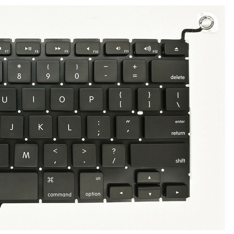 Year A1278 Laptop US English Keyboard For Macbook Pro A1278 Keyboard Layout Replace without frame