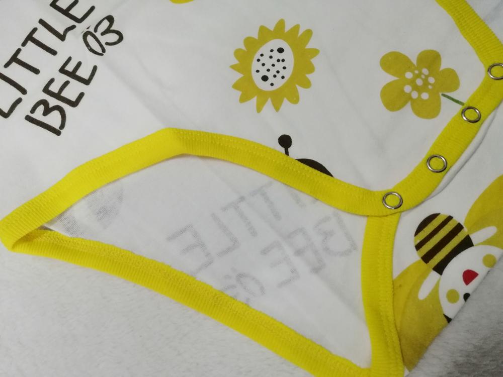 Body Little bee à manches longues pour adulte, barboteuse, vêtements abdl