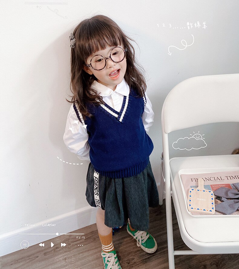 Cárdigan gris para niñas, Chaqueta de punto, chaqueta 100% de algodón, abrigo para niñas 1 2 3 4 5 6 años , ropa para niños RKC195104