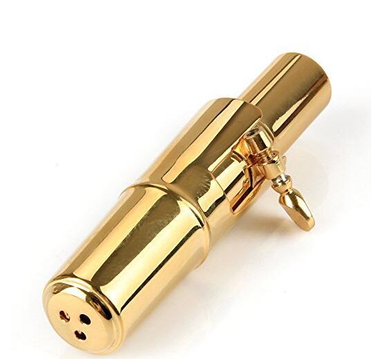 Professionele Alto Sax Saxofoon Mondstuk Metalen Met Mondstuk Gold Saxofoon Accessoires Muziekinstrumenten Profesional