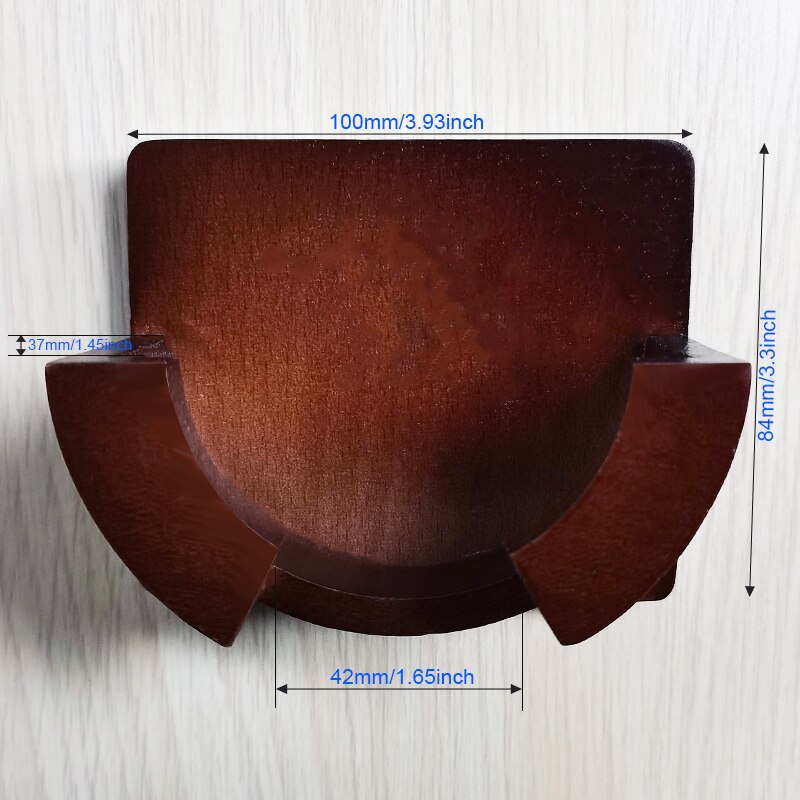 51mm/53mm/54mm/58mm Wood Holder Espresso Coffee Tools Coffee Filter Tampers Wall Mounted Rack Coffee Portafilter Wall Rack