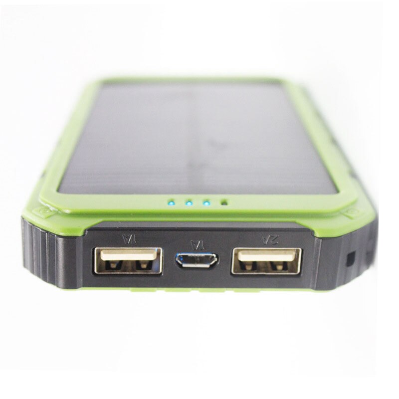 Solar Energy Mobile Power Bank Nesting Tragbare Tragen Handy-Power Box OUJ99