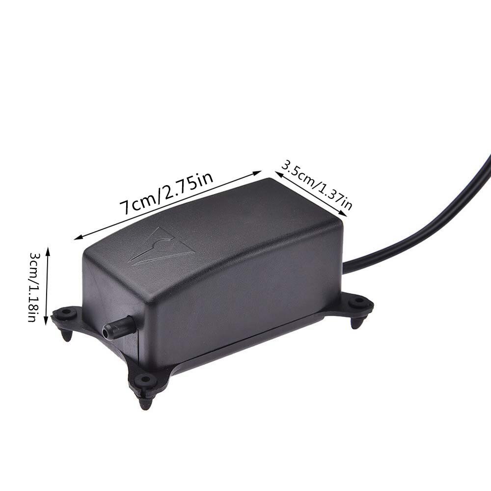 Ultra Low Noise Aquarium Luchtpomp Mini Air Compressor Zuurstof Pomp Voor Aquaria Fish Tank Zuurstof Pomp Slang Lucht Steen pompen Acces