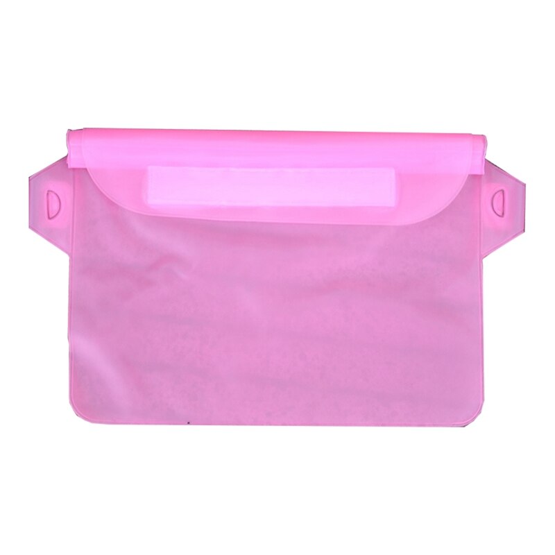 Waterproof Swimming Bag Underwater Dry Shoulder Waist Pack Drift Diving Bag Pocket Pouch Skiing Snowboard Mobile Phone Bags Case: Pink