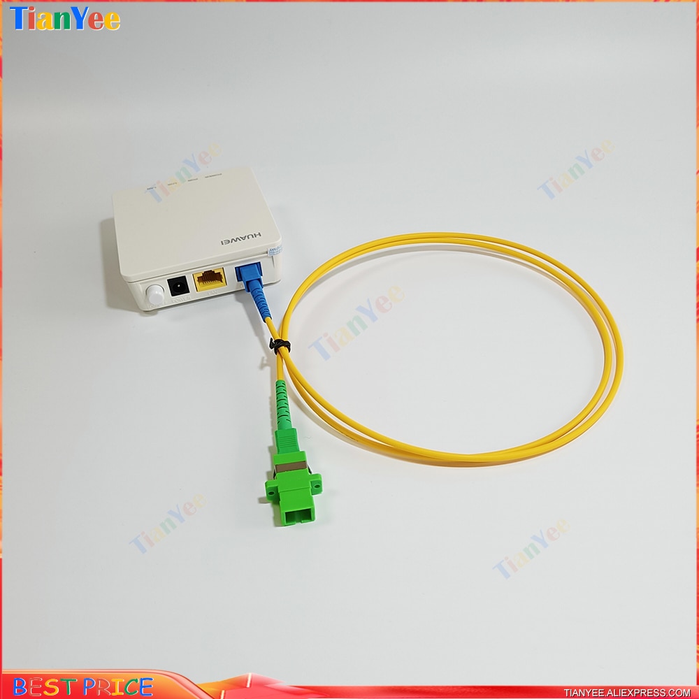 10pcs SC UPC to APC adapter cable for ONU ONT NU connection Universal SC/UPC-SC/APC 0.5m Jumper with APC Adapter Suit