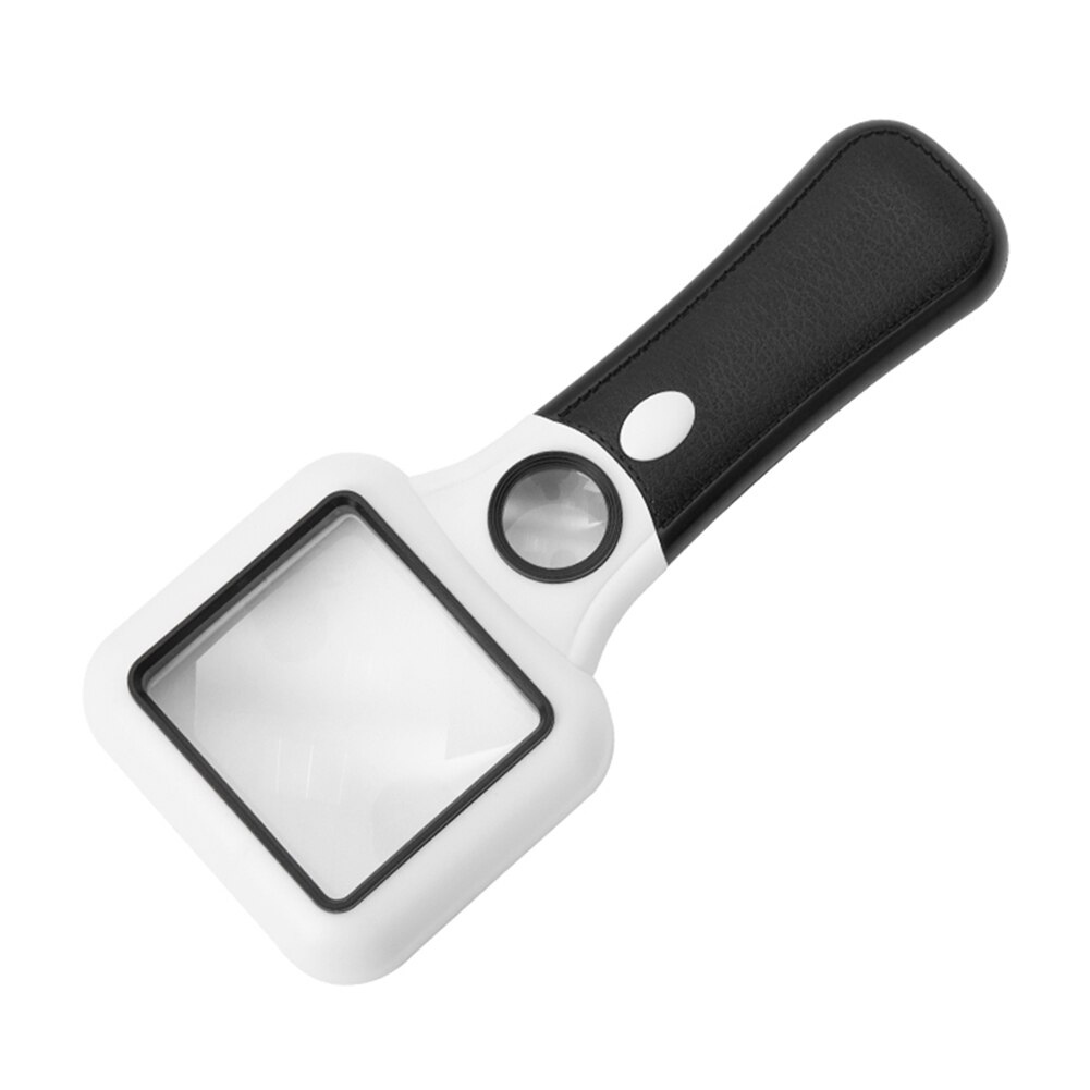Illuminated Magnifier with 3 LED Light +UV Lamp Reading Illuminated Magnifier 5x 45x Magnifying Tool
