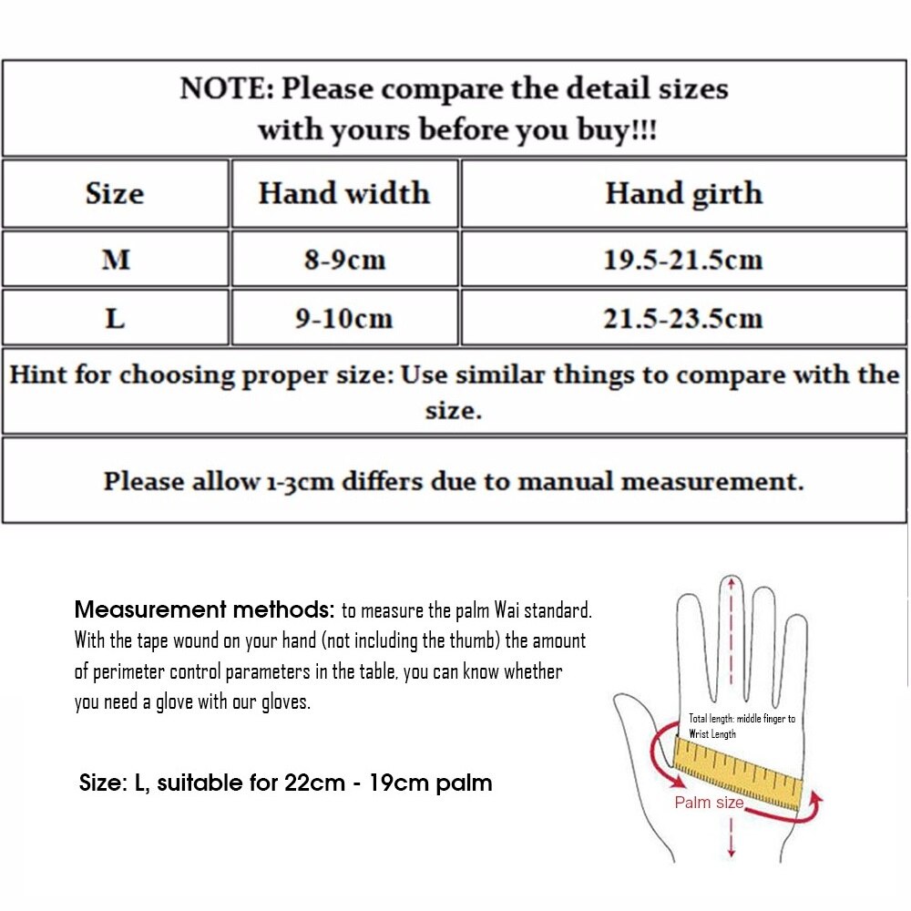 High Elasticity Outdoor Cycling Gloves Breathable Riding Gloves with Anti-slip Screen-touchable Unisex Working Gloves
