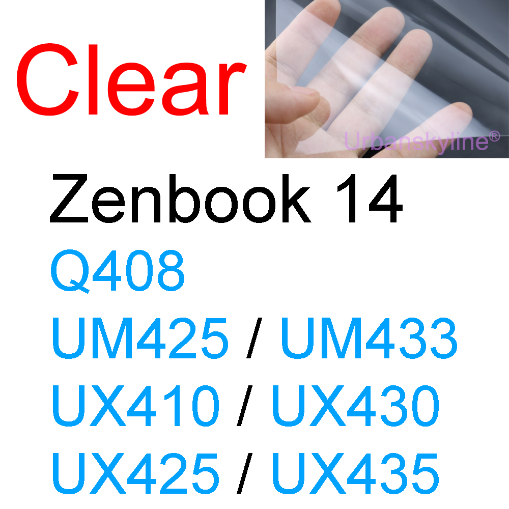 Displayschutzfolie für asus zenbook duo  ux481 ux482 ux582 ux8402 ux8406 flip  ux561 ux363 ux490 oled hd, klar, matt, mit milchglas-folie: Grau