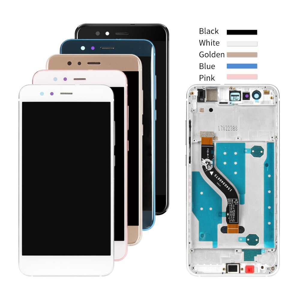 5.2 "ORIGINALE Per HUAWEI P10 Lite LCD Display Touch con Telaio di Montaggio per P10 Lite Schermo LCD WAS-LX1 WAS-LX1A WAS-LX2 WAS-LX3
