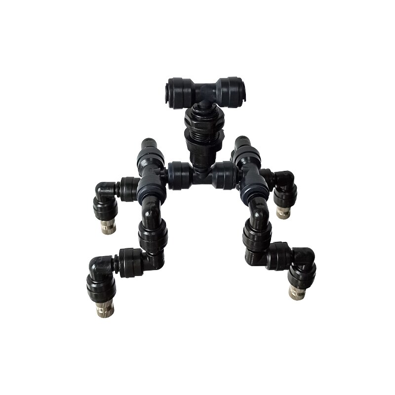 kit sistema di nebulizzazione per rettili acquario nebulizzatore spruzzatore serbatoio foresta pluviale 360 sistema di raffreddamento per animali domestici regolabile