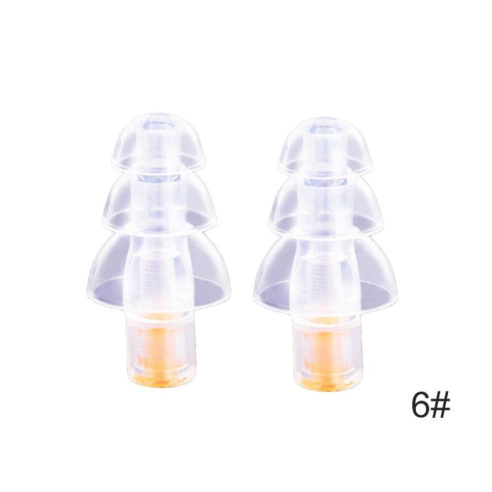 Auricular de silicona con filtro para músicos, tapones para los oídos con reducción de ruido, cancelación de ruido, protección auditiva, reutilizable, cuidado del sueño, 27db: Naranja