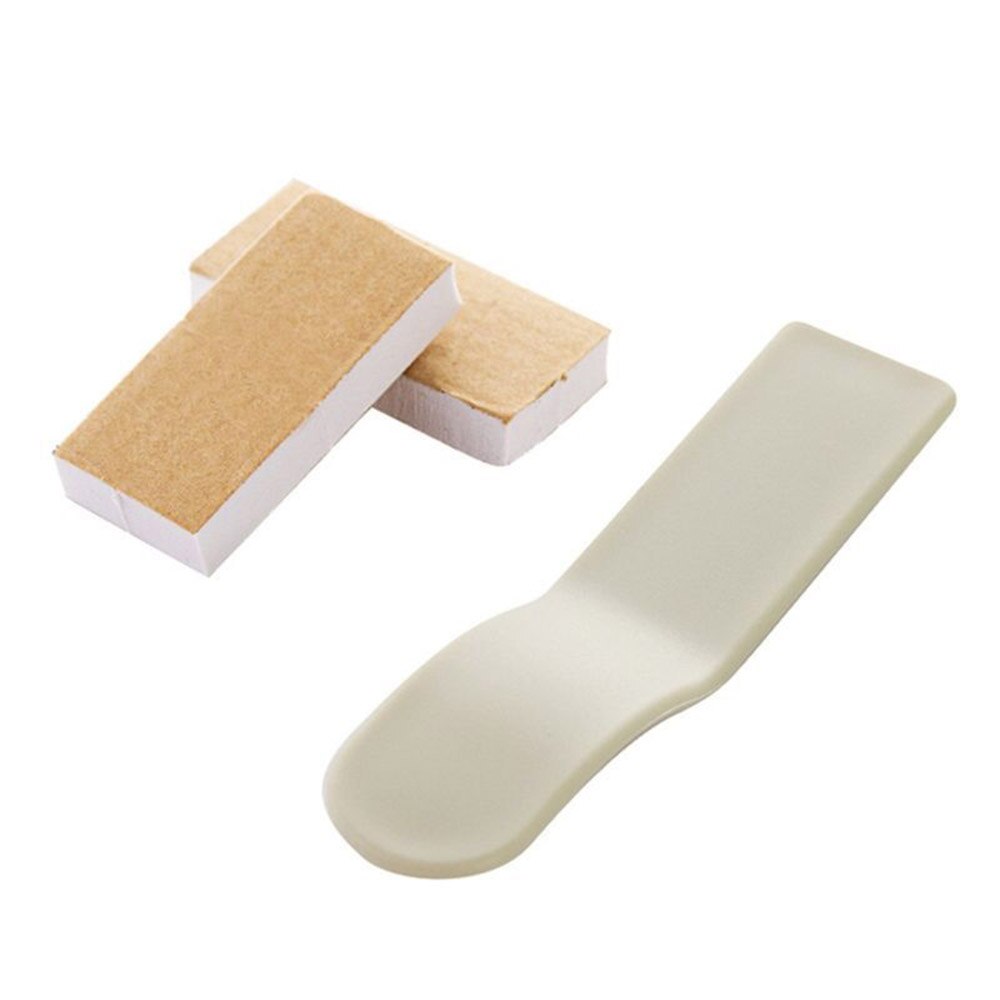 Wc Deksel Seat Cover Lifter 1 Pcs Eenvoudige Draagbare Raak Hygiënisch Schoon Lifting Sticker Tool Badkamer Supply: Khaki