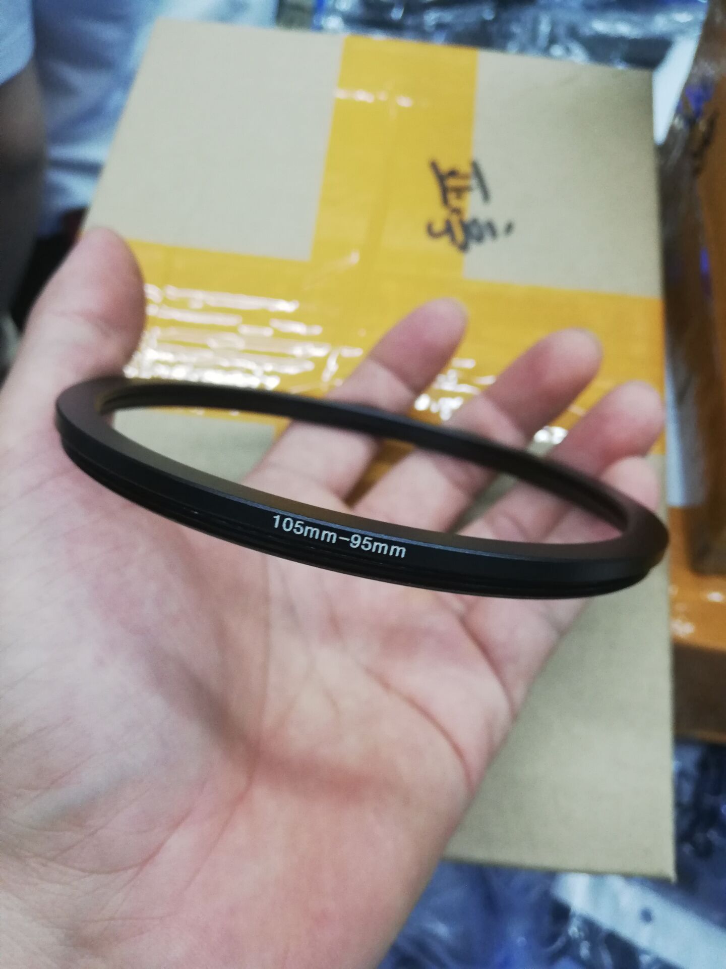 105Mm-95Mm 105-95Mm 105 95 Step Down Ring Filter Adapter Black