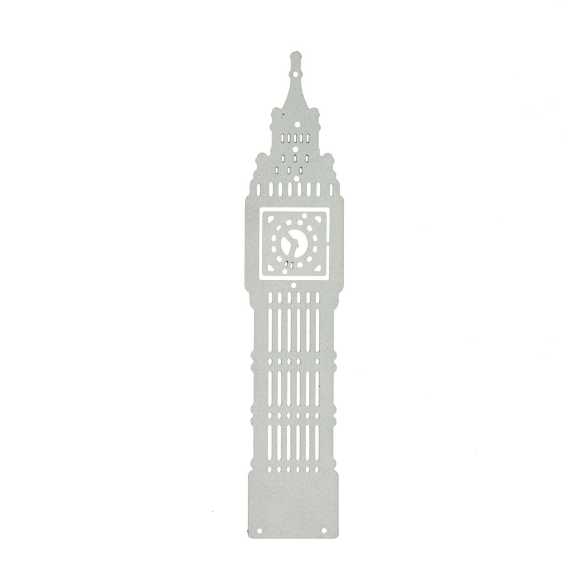 UK Landmark London Big Ben Clock Tower Metal Cutting Die Scrapbooking DIY Photo Album Clipart Decorating Paper Cutter Stencil