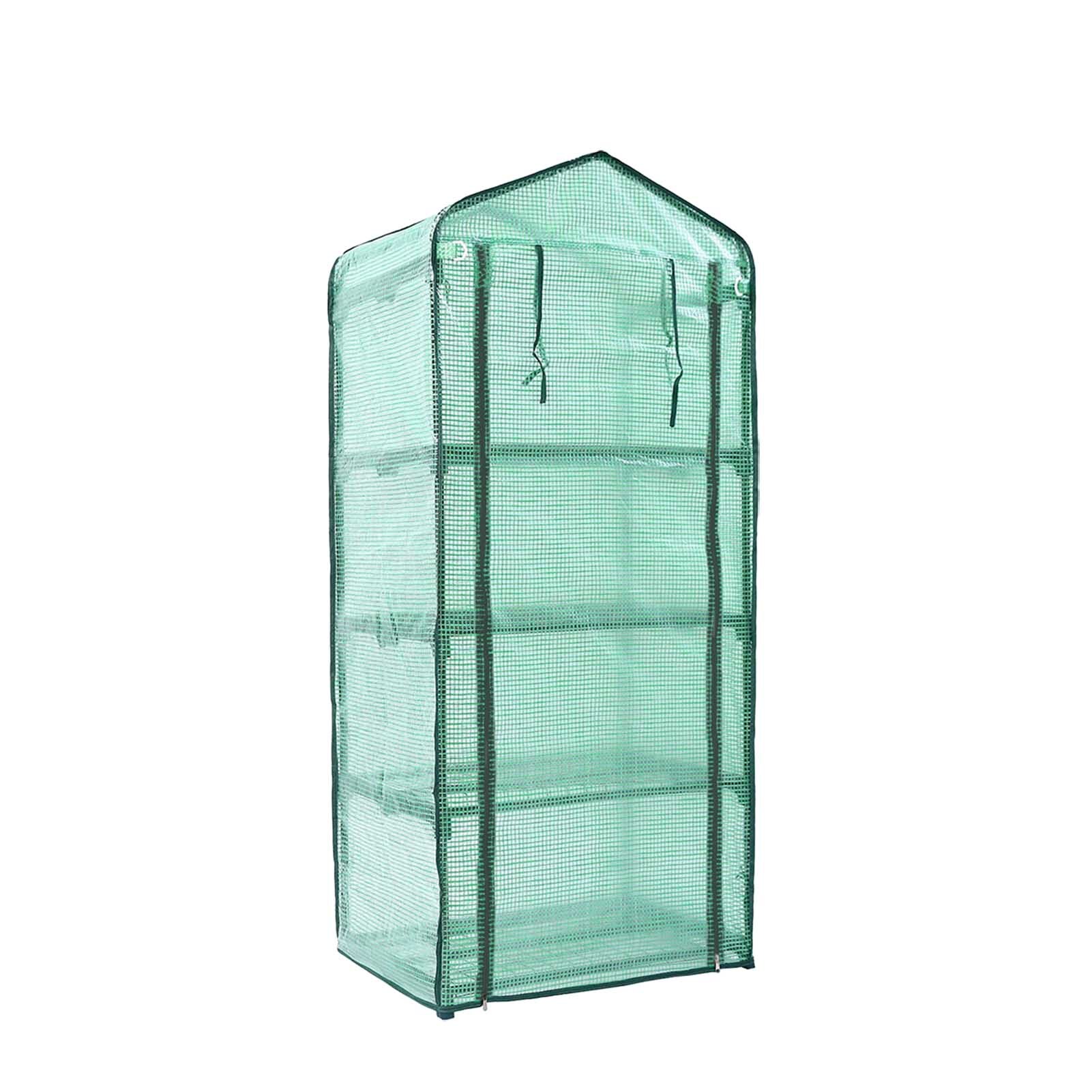 Mini Household Plant Greenhouse Shed Multifunctional Durable Waterproof Garden Conservatory Portable Green House: Four floors