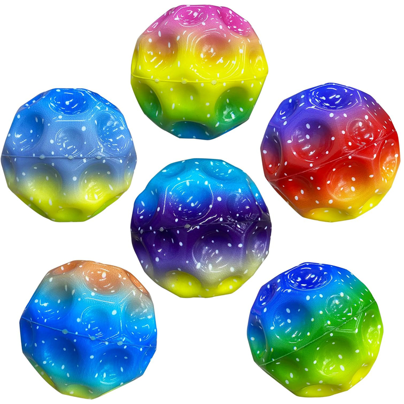 Moonball extrem hoch springenden Ball Raum Sprung ball Kinder Spielzeug Party Karneval Spaß bevorzugen Juguetes Cumpleaños Invitados Niños