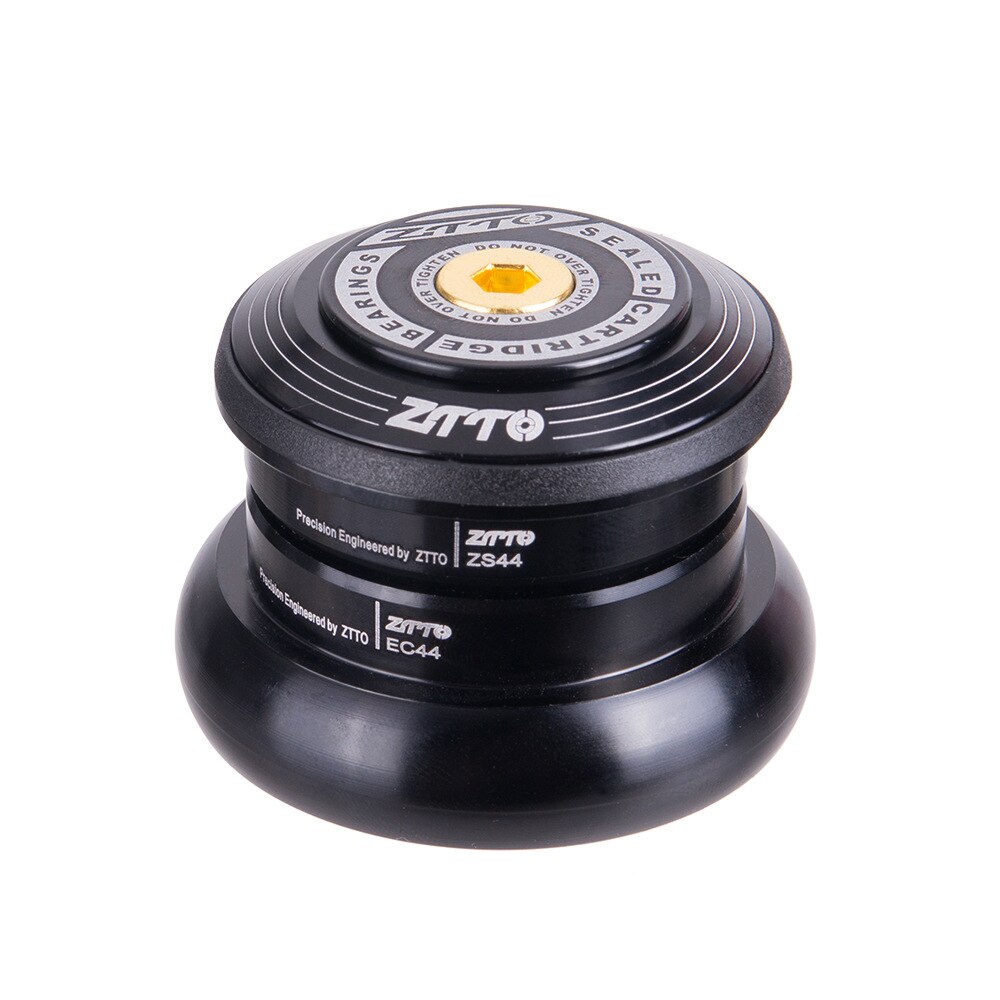 ZTTO-Marco de tubo recto a horquilla de tubo cónico, adaptador de auriculares, soportes inferiores de bicicleta, 4444T, 44mm, ZS44 EC44 CNC 1 1/8 &quot;1 1/2&quot;