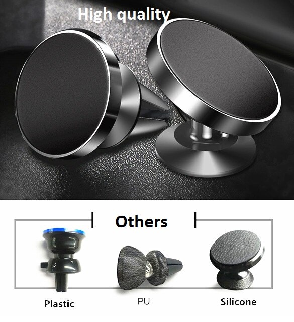 Universele Autohouder 360 Graden Magnetische Auto Telefoon Houder Gps Stand Air Vent Magneet Mount Voor Iphone Se 11 pro Xs Max Xr X
