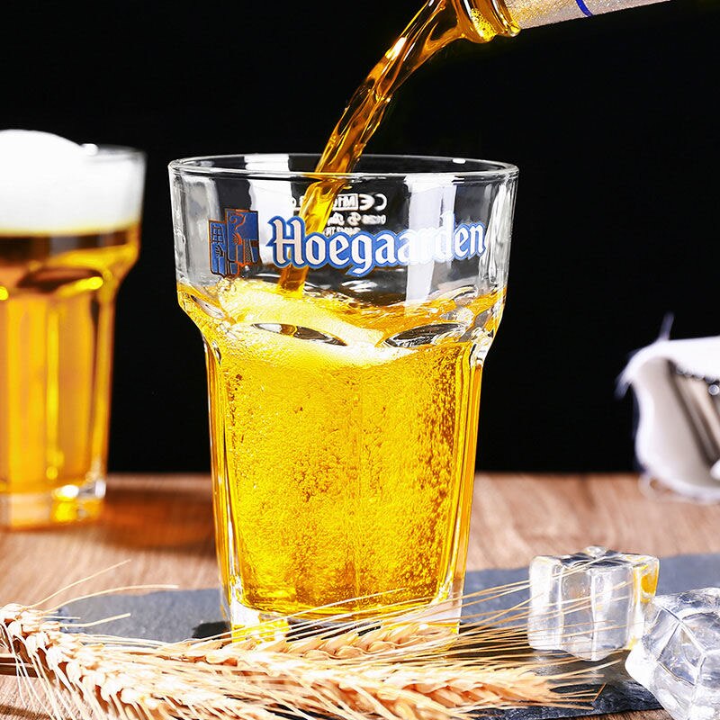 4000ml grande calibro Fujia tazza di birra bianca belgio importato tazza di birra bianca hoegaarden tazza di birra artigianale in vetro creativo