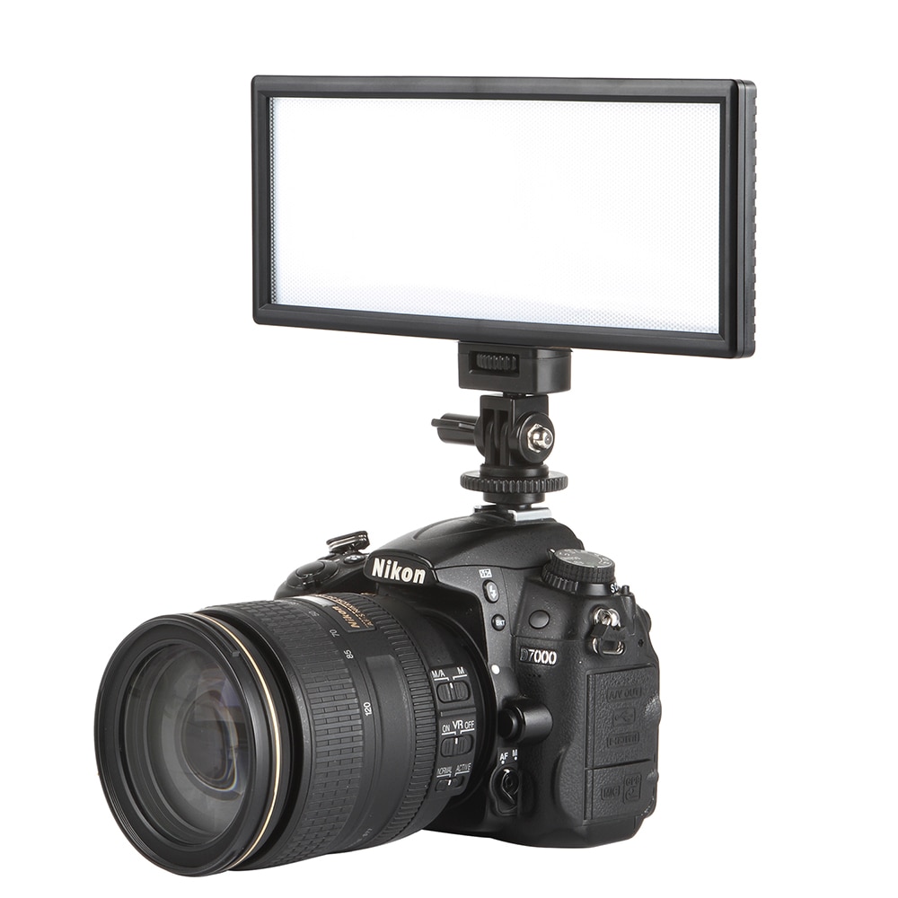 Viltrox L132T LED Video Light Ultra Thin LCD Bi-Color & Dimmable DSLR Studio LED Light Lamp Panel for Camera DV Camcorder