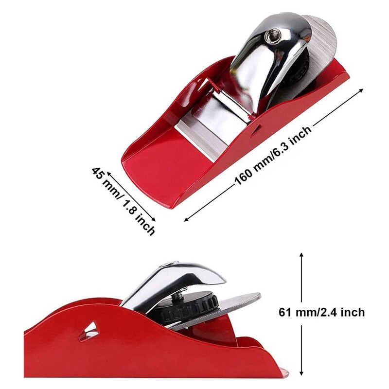 Mini Hand Planer Small Trimming Plane 1/2 Inch Woodworking for Trimming Projects Carpenter DIY Model Making