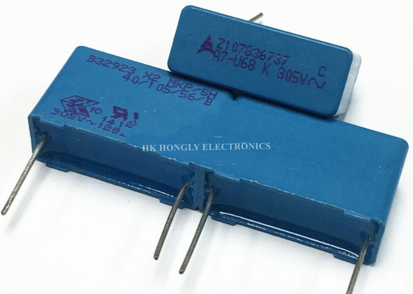 20PCS B32923 X2 MKP/SH U22 U33 U47 U56 U68 K 10% M 20% 305V P=22.5mm 0.22UF 0.33UF 0.47UF 0.56UF 0.68UF MET FILM CAPACITOR
