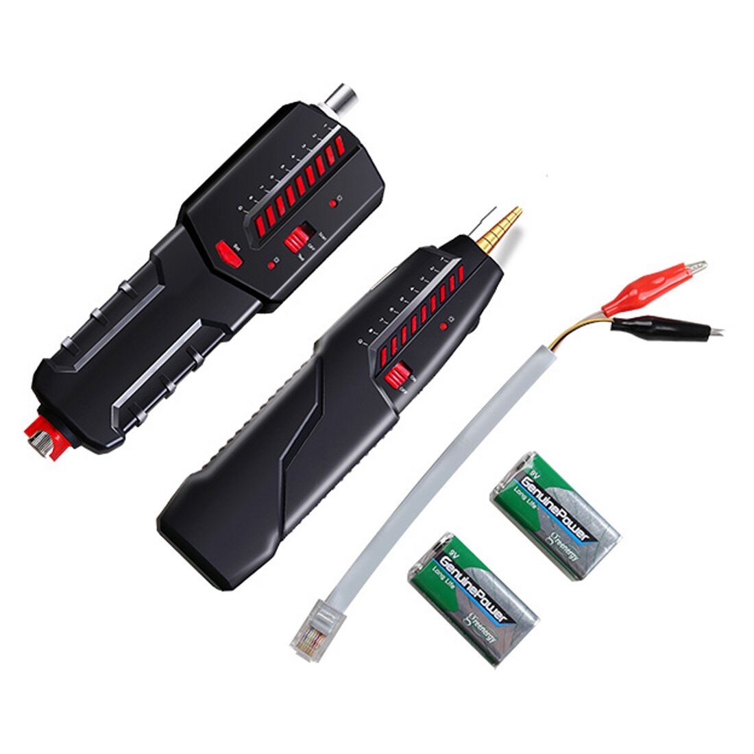 DIEWU TXJ001 Lan Cable Tester Network Wire Tracer Cable Tracker RJ45 RJ11 Telephone TV Line Finder Repairing Networking Tool