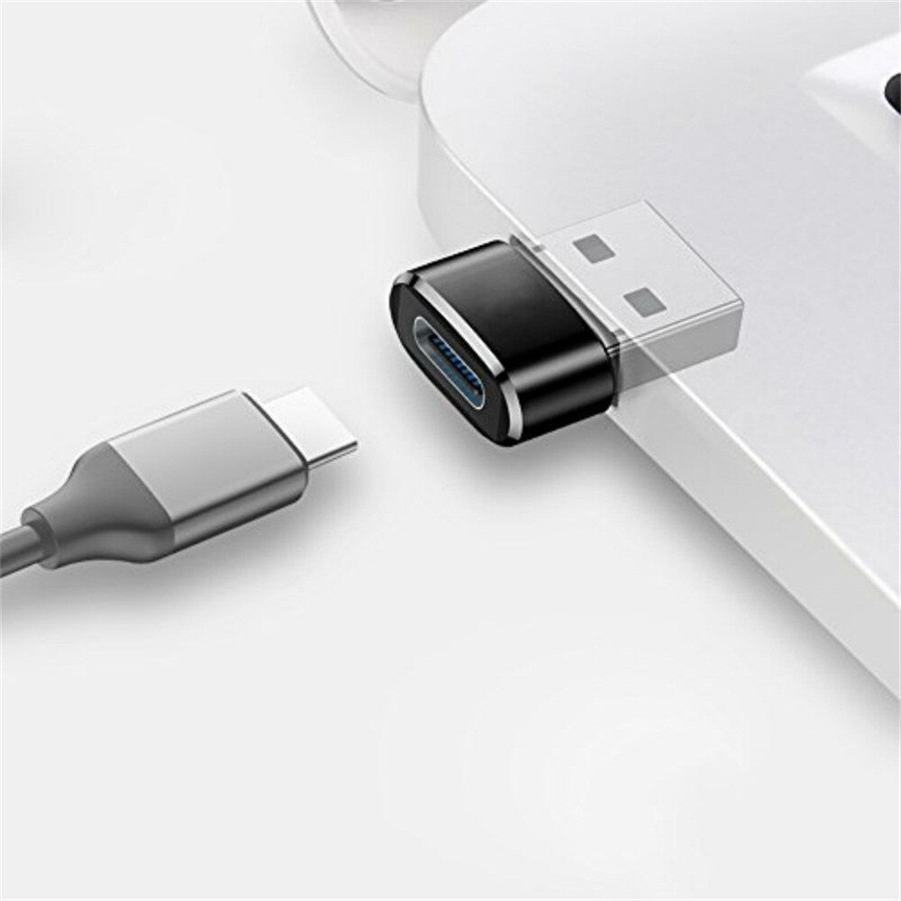 USB 3.0 Type-A Male to USB 3.1 Type-C Female Connector Converter Adapter Adapter + USB 3.1 Type C Male to USB 3.0 #BL5
