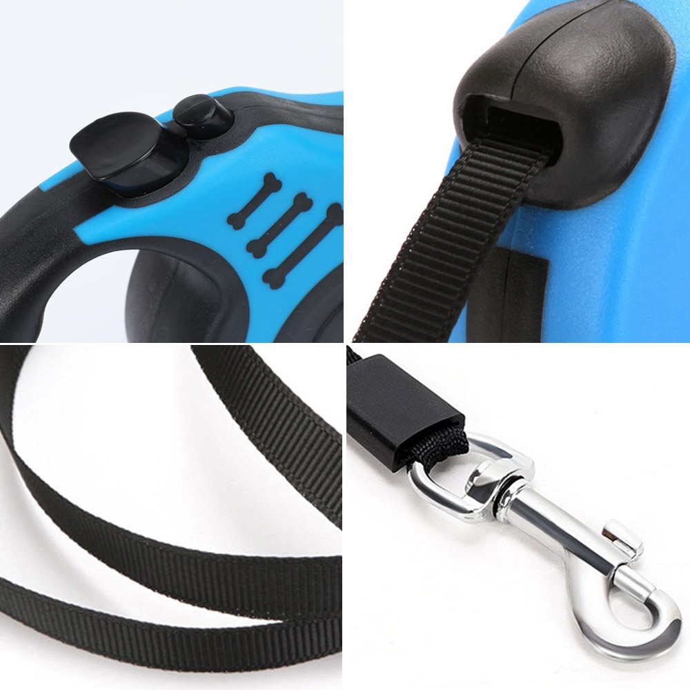 3/5M Duurzaam Hondenriem Automatische Intrekbare Nylon Hond Kat Lead Uitbreiding Puppy Walking Running Lood Roulette Voor honden