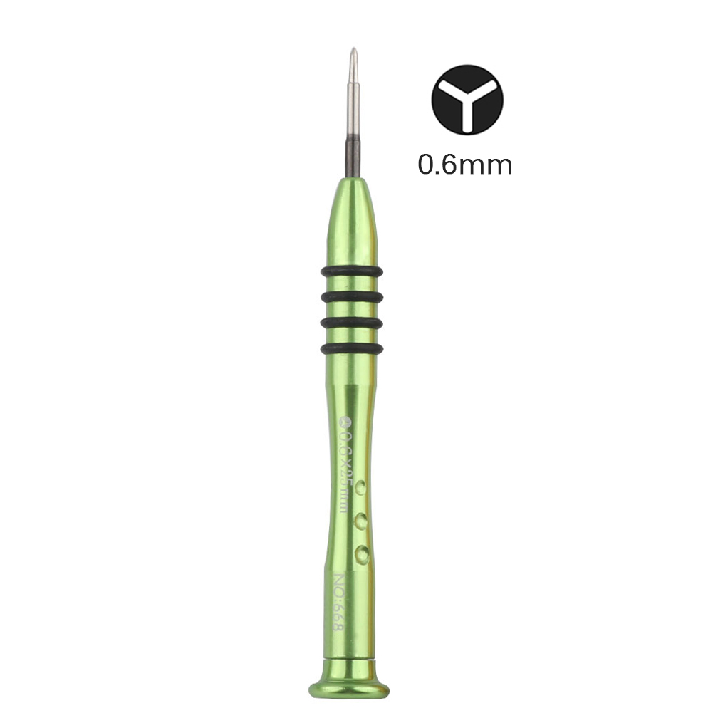 Triwing destornillador de punta en Y para reparación de reloj inteligente, 0,6mm, 1,5mm, 2,0mm, para Nintendo Switch, JoyCon, iPhone 7, 8 Plus, Samsung Gear S3: Y 0.6 Screwdriver